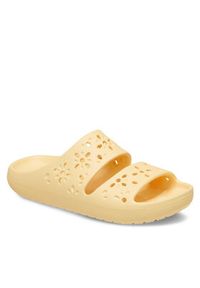 Crocs Klapki Classic Floral Cutout Sandal 210966 Pomarańczowy. Kolor: pomarańczowy #3