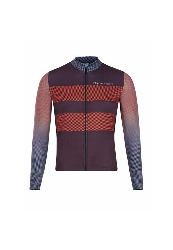 Dżersej z długim rękawem Protest Prthuldre. Kolor: szary. Materiał: jersey. Długość rękawa: długi rękaw. Długość: długie. Sport: kolarstwo