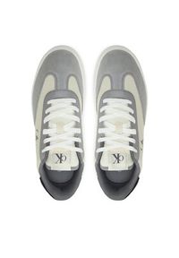 Calvin Klein Jeans Sneakersy Classic Cupsole Low Mix Mg YM0YM01169 Écru. Materiał: materiał