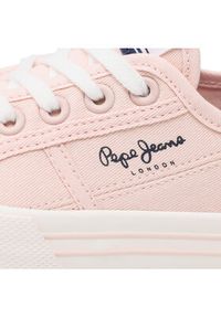 Pepe Jeans Tenisówki Brady W Basic PLS31287 Różowy. Kolor: różowy. Materiał: materiał #2