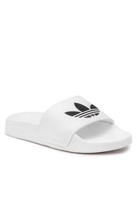 Adidas - adidas Klapki Adilette Lite FU8297 Biały. Kolor: biały. Materiał: skóra #7