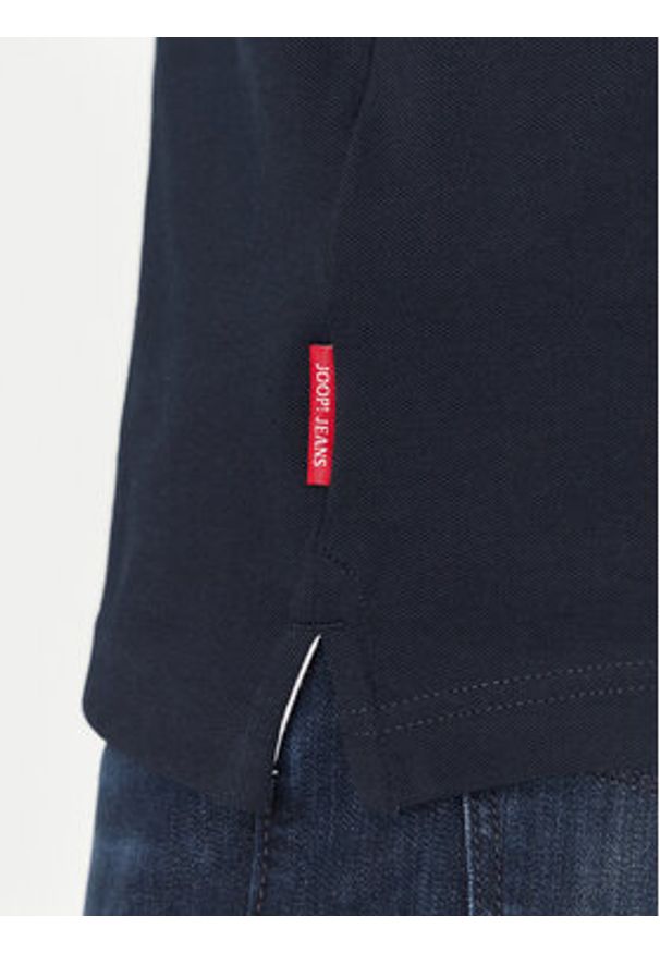 JOOP! Jeans Polo 15 JJJ-04Agnello 30045613 Granatowy Modern Fit. Typ kołnierza: polo. Kolor: niebieski. Materiał: bawełna
