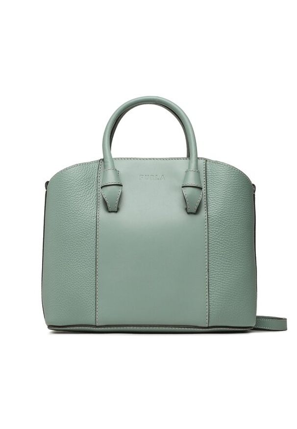 Furla Torebka Miastella WB00727-BX0053-1996S-1-007-20-BG-B Zielony. Kolor: zielony. Materiał: skórzane