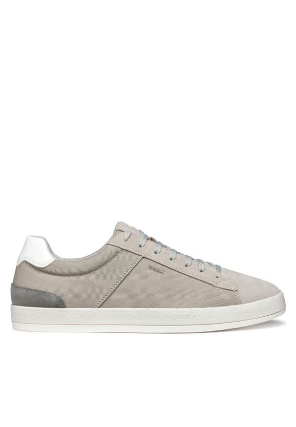 Geox Sneakersy U Serifos U55LSB 01022 C1010 Szary. Kolor: szary. Materiał: zamsz, skóra