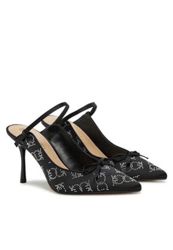 Pinko - PINKO Klapki Elsa 08 SD0335 T017 Czarny. Kolor: czarny. Materiał: materiał