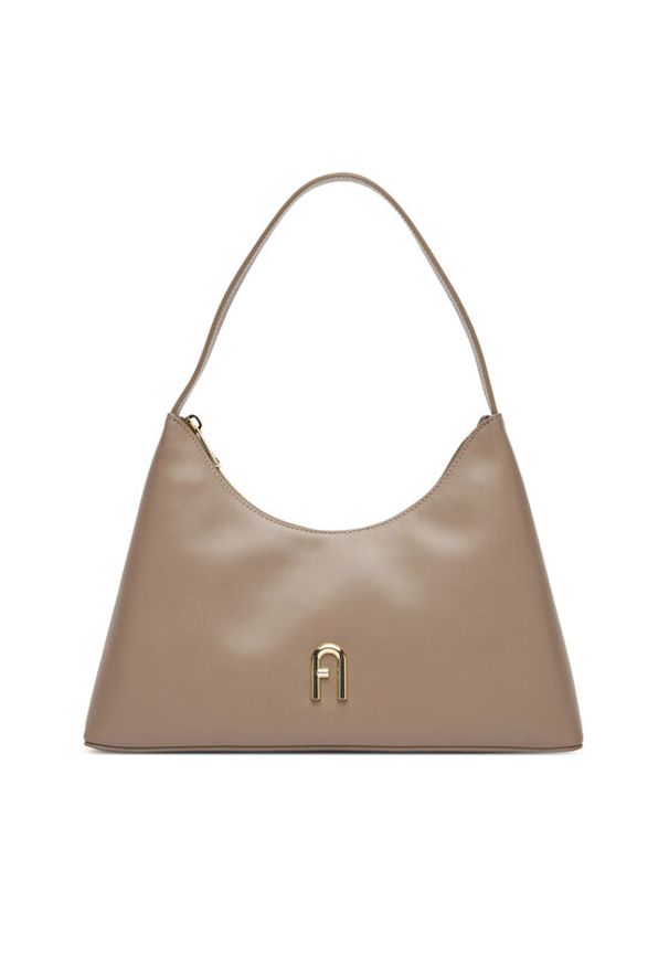 Furla Torebka WB00782 AX0733 MA200 Beżowy. Kolor: beżowy. Materiał: skórzane