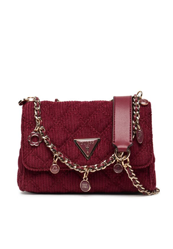 Guess Torebka Giully II Mini HWCG96 73740 Bordowy. Kolor: czerwony
