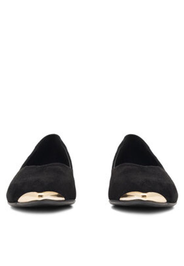 Lasocki Baleriny RST-NOEL-36 Czarny. Kolor: czarny. Materiał: skóra, zamsz