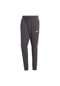 Adidas - Spodnie męskie adidas Aeroready Motion Sport Pants. Kolor: szary. Materiał: dresówka. Długość: długie. Sport: fitness
