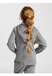 Dziecięca bluza dresowa zapinana na zamek Hummel Cima 2.0. Kolor: szary. Materiał: dresówka #2