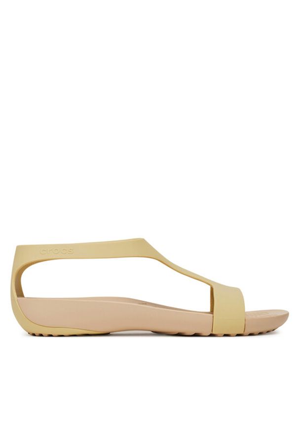 Crocs Sandały SERENA SANDAL 205469-212 Zielony. Kolor: zielony
