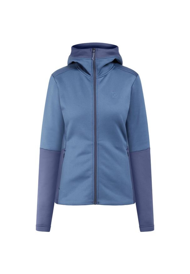 Damski polar Didriksons Rosita. Kolor: niebieski. Materiał: polar. Sport: turystyka piesza