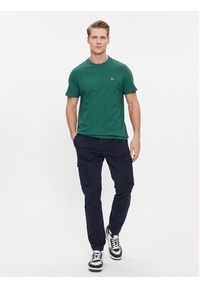 Tommy Jeans T-Shirt Classic DM0DM09598 Zielony Regular Fit. Kolor: zielony. Materiał: bawełna #3
