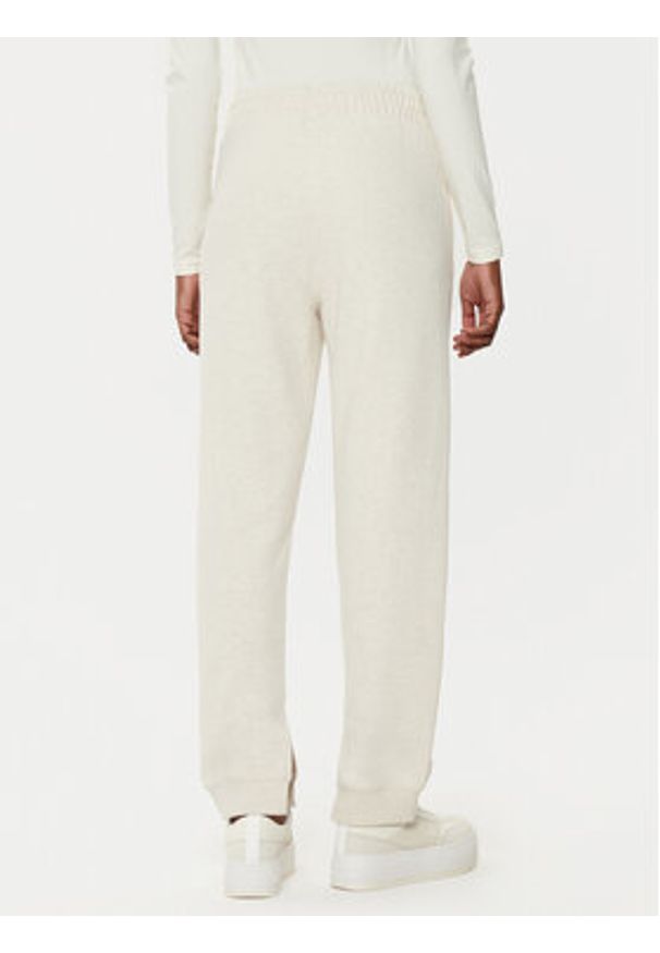 BOSS Spodnie dresowe C_Enna 50531813 Beżowy Regular Fit. Kolor: beżowy. Materiał: bawełna