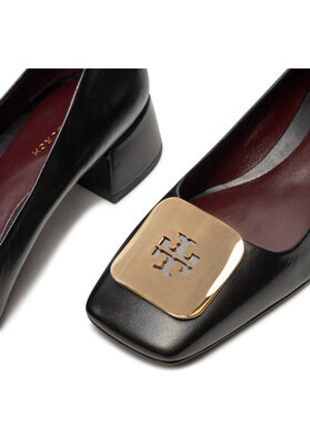 Tory Burch Czółenka Georgia 154080 Czarny. Kolor: czarny. Materiał: skóra