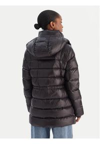 TOMMY HILFIGER - Tommy Hilfiger Kurtka puchowa Gloss WW0WW47355 Czarny Regular Fit. Kolor: czarny. Materiał: syntetyk #6