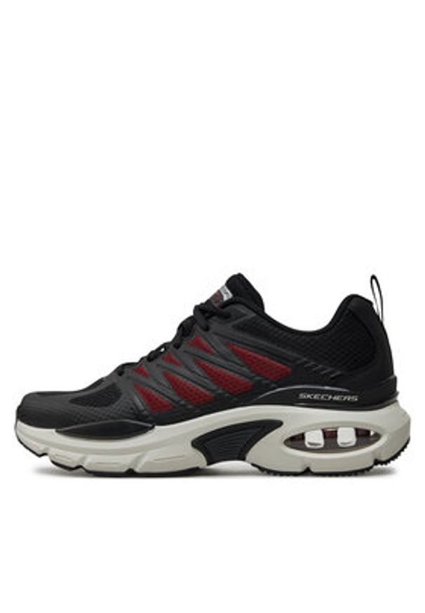 skechers - Skechers Sneakersy Revell 232657 Czarny. Kolor: czarny. Materiał: materiał
