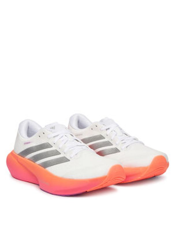 Adidas - adidas Buty do biegania Supernova Rise 3 JR7375 Biały. Kolor: biały. Materiał: materiał