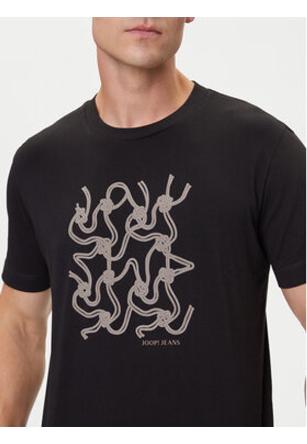 JOOP! Jeans T-Shirt 15 JJJ-08Anup 30047002 Czarny Modern Fit. Kolor: czarny. Materiał: bawełna