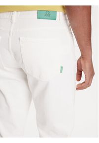 United Colors of Benetton - United Colors Of Benetton Jeansy 4RZVUE01W Écru Straight Fit