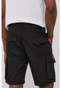 Superdry Szorty męskie kolor czarny. Okazja: na co dzień. Kolor: czarny. Styl: casual #5