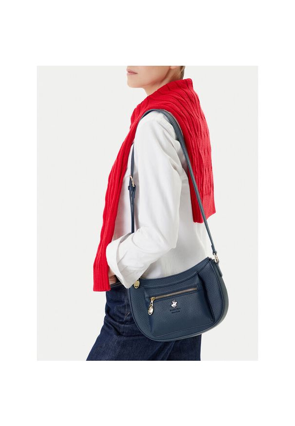 Torebka Beverly Hills Polo Club. Kolor: niebieski