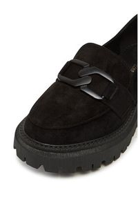 DeeZee Loafersy LE601-5 Czarny. Kolor: czarny. Materiał: materiał #7