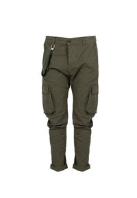 Xagon Spodnie "Cargo Pants" | P24032CR4036 | Mężczyzna | Khaki. Okazja: na co dzień. Kolor: brązowy. Materiał: elastan, bawełna. Długość: długie. Styl: elegancki, casual