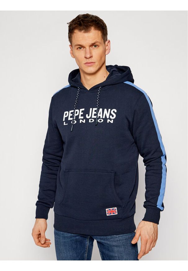 Bluza Pepe Jeans. Kolor: niebieski