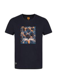 ZONE PERFECT - Glemo Loap Bohous Koszulka męska — 100% bawełna, luźny krój. Kolor: fioletowy, pomarańczowy, wielokolorowy. Materiał: bawełna. Wzór: nadruk #1