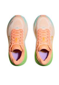 HOKA - Hoka Buty do biegania Bondi 9 1162011 Pomarańczowy. Kolor: pomarańczowy. Materiał: materiał