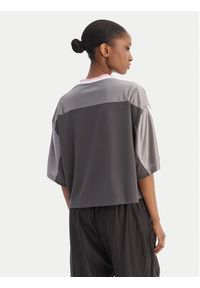 Adidas - adidas T-Shirt Stadium KC4977 Szary Loose Fit. Kolor: szary. Materiał: syntetyk #3