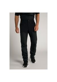 JAY-PI - Męska Spodnie JAI-PI Traveller hydrofobowe wstawki płócienne do rozm. 70. Kolekcja: plus size. Kolor: czarny. Materiał: poliester, poliamid, materiał, elastan #1