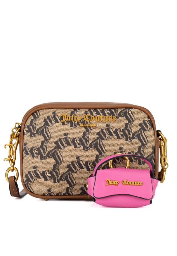 Juicy Couture Torebka BIJXT8657WVP Brązowy. Kolor: brązowy