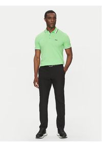 BOSS Polo Paddy 50469055 Zielony Regular Fit. Typ kołnierza: polo. Kolor: zielony. Materiał: bawełna