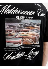 Jack & Jones T-Shirt Cassis 12295050 Czarny Regular Fit. Kolor: czarny. Materiał: bawełna #2