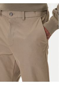 BOSS Chinosy P-Kaiton1 50543945 Beżowy Slim Fit. Kolor: beżowy. Materiał: bawełna