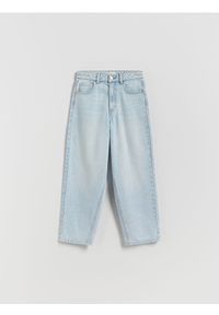 Reserved - Jeansy baggy - niebieski. Kolor: niebieski #1