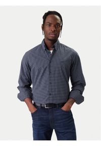 BOSS Koszula Ricoplus 50556464 Granatowy Regular Fit. Kolor: niebieski. Materiał: bawełna #1