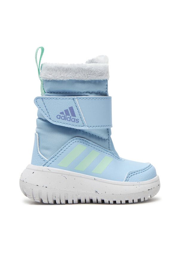 Adidas - Śniegowce adidas. Kolor: niebieski