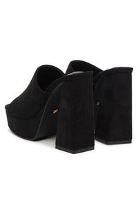 DeeZee Klapki F7979-1 Czarny. Kolor: czarny. Materiał: materiał #7