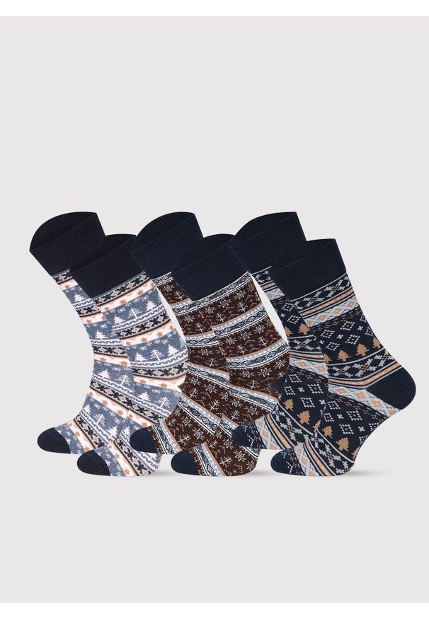 Pako Lorente - PAKO LORENTE - Zestaw skarpet męskich. Materiał: poliester, elastan, bawełna