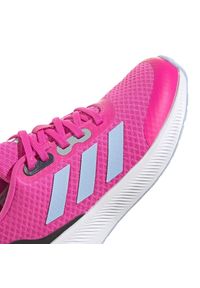 Adidas - Buty adidas RunFalcon 3 Sport Running Lace Jr HP5837 różowe. Okazja: na co dzień. Zapięcie: sznurówki. Kolor: różowy. Materiał: materiał, syntetyk, guma. Szerokość cholewki: normalna. Model: Adidas Cloudfoam. Sport: bieganie