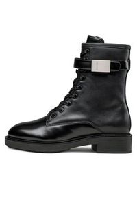 Calvin Klein Botki Combat Boot W/Hw HW0HW01360 Czarny. Kolor: czarny. Materiał: skóra #6