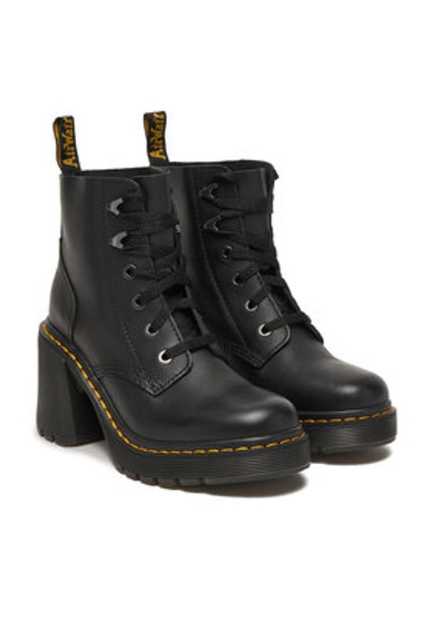 Dr. Martens Botki DM27613001 Czarny. Kolor: czarny. Materiał: skóra