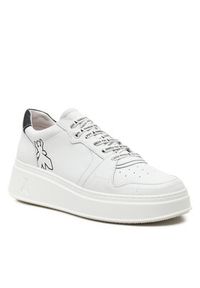 Patrizia Pepe Sneakersy PJ262.06 Biały. Kolor: biały. Materiał: skóra #4