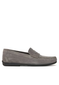 Geox Mokasyny U Ascanio U450WC 00022 C1006 Szary. Kolor: szary. Materiał: zamsz, skóra
