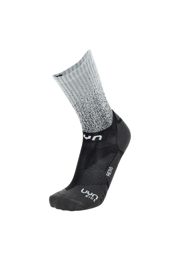 UYN - Skarpety rowerowe męskie Uyn Cycling Aero Socks Black / White. Kolor: czarny