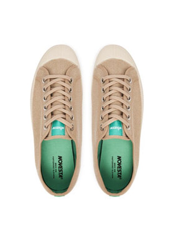 Novesta Trampki Star Master Hemp N472009-BEI87Y123 Beżowy. Kolor: beżowy. Materiał: materiał