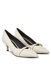 Furla Czółenka Core Decollete T.50 YH42FCD X30000 IT 1704S Biały. Kolor: biały. Materiał: skóra #4